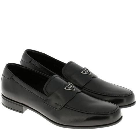 mocassino tacco prada|Mocassini in Pelle e Slip.